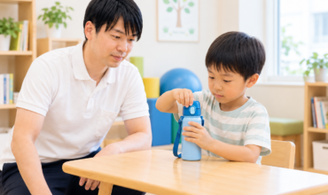 水筒を空ける