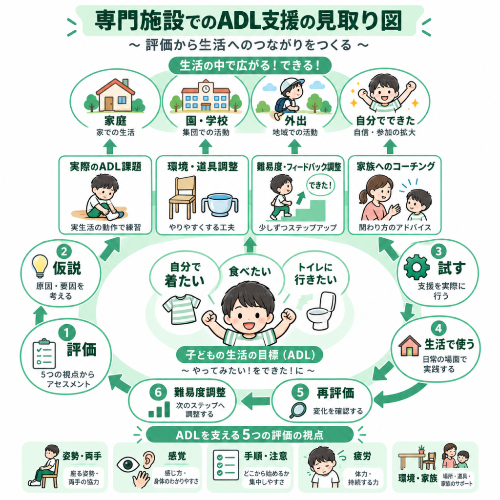 ADL支援の見取り図