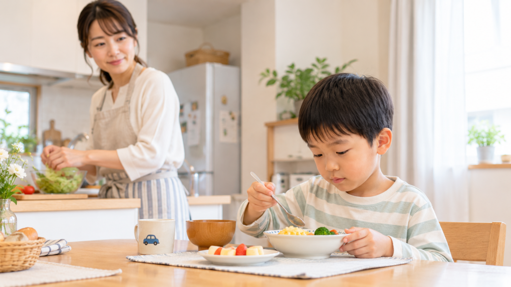 食事の様子