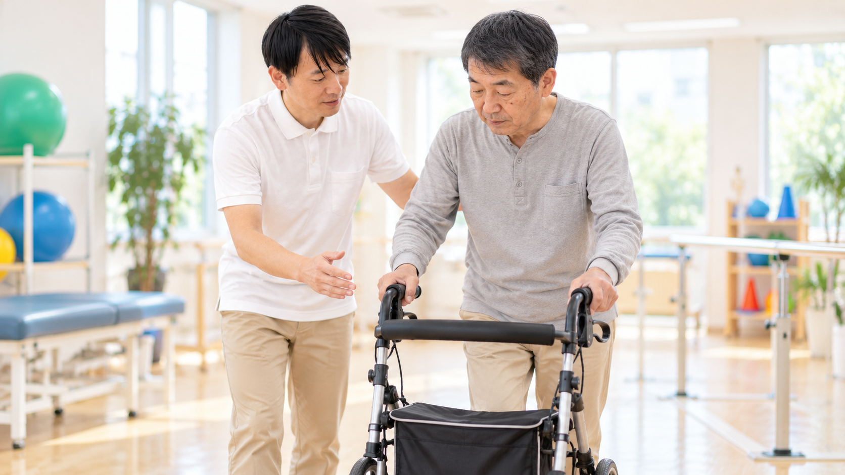 パーキンソン病で杖・歩行器の選び方｜原因と対策・自宅でできる工夫