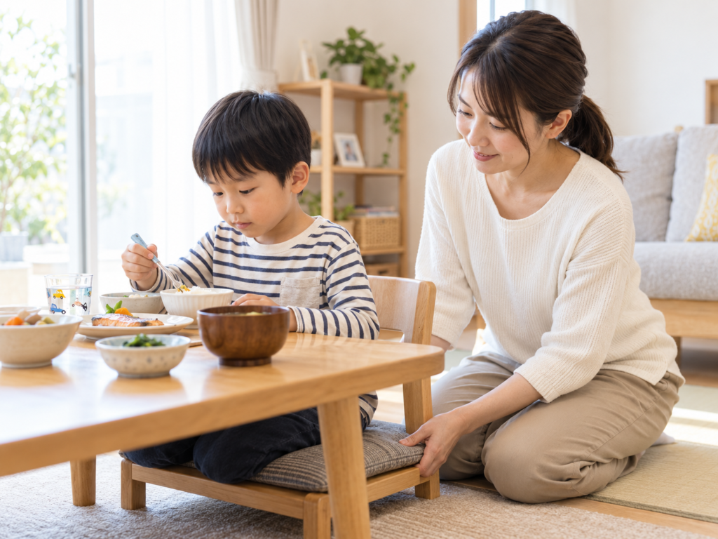 自宅での様子