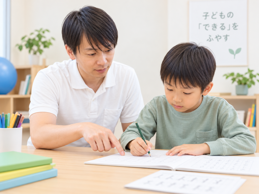 字を書く