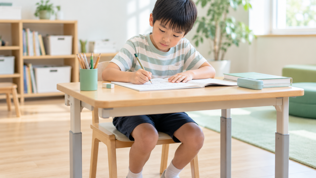 字を書く